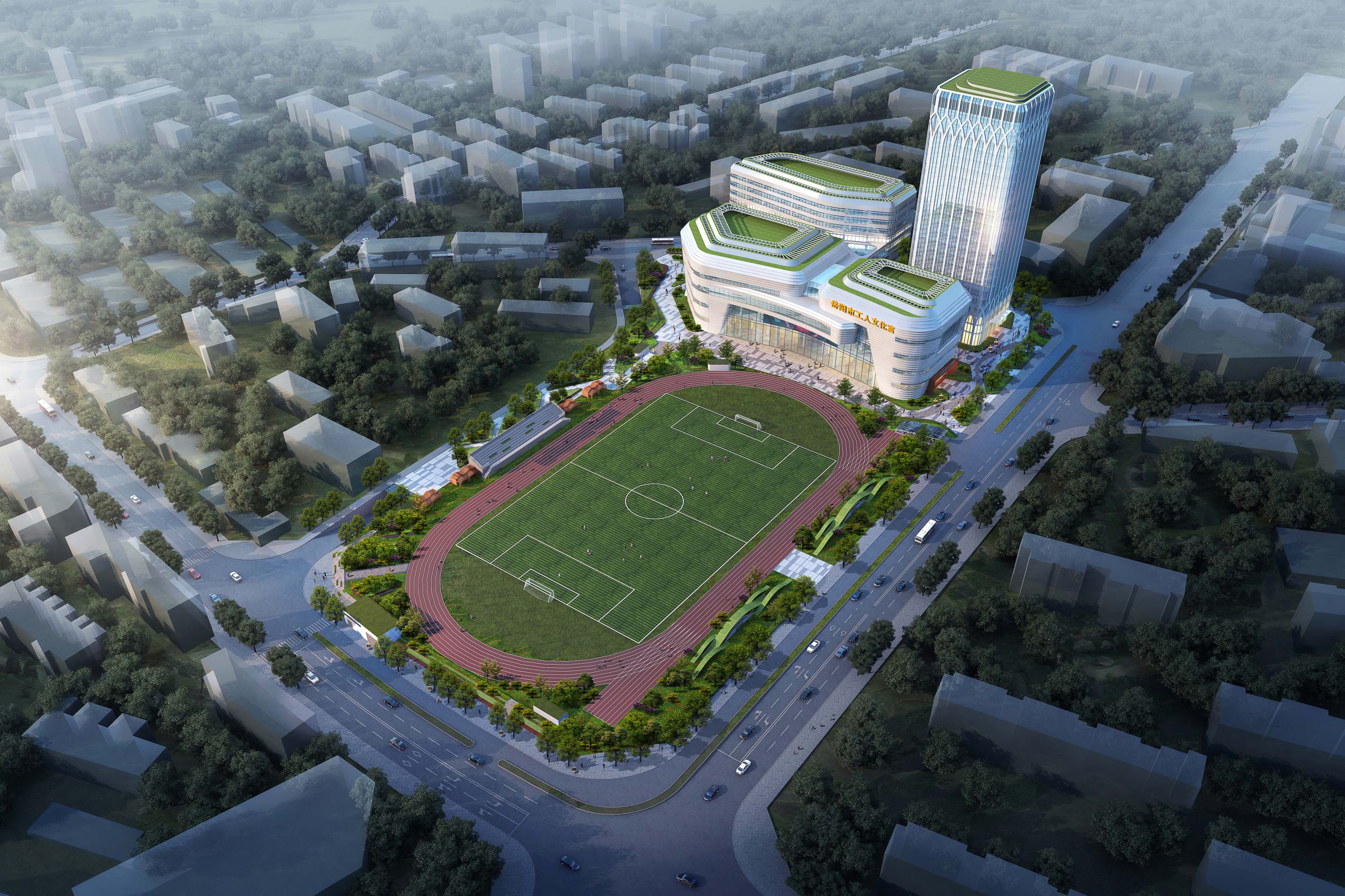 市工人文化宮及東風廣場改擴建