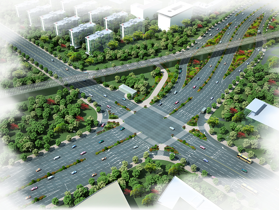 岳陽市趕山東路長康路南段（G107）提質改造工程