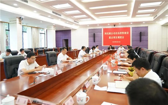 市交投集團(tuán)深入貫徹落實曹普華書記在四化建公司在岳投資建設(shè)重點項目調(diào)度會會議精神工作實錄