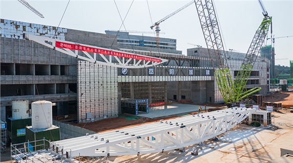 重大突破！岳陽市中心醫(yī)院項目建設刷新“進度條”