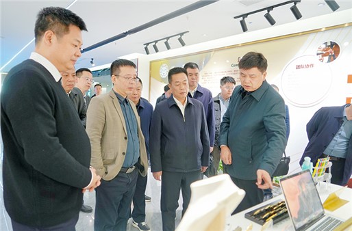 汪濤會(huì)見深圳市元?jiǎng)?chuàng)時(shí)代科技有限公司董事長徐業(yè)友一行